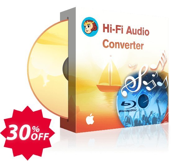 DVDFab Hi-Fi Audio Converter for MAC Coupon code 30% discount 