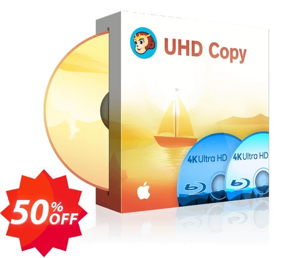 DVDFab UHD Copy for MAC Coupon code 50% discount 