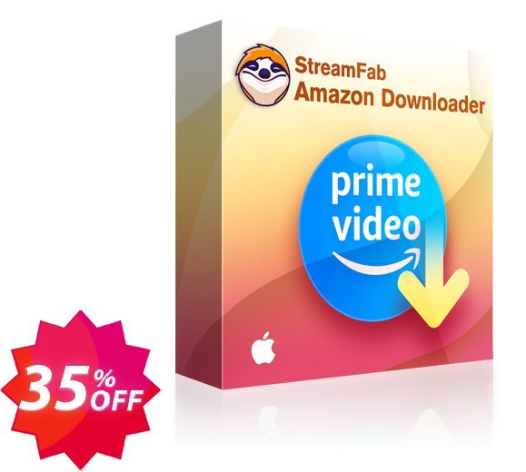 StreamFab Amazon Downloader for MAC Lifetime Coupon code 35% discount 