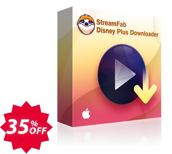 StreamFab Disney Plus Downloader for MAC Coupon code 35% discount 
