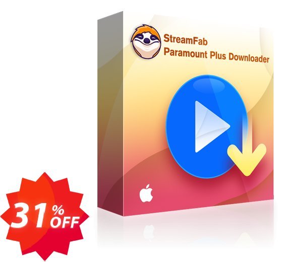 StreamFab Paramount Plus Downloader for MAC Coupon code 31% discount 