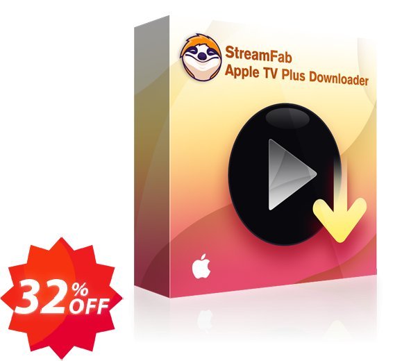 StreamFab Apple TV Plus Downloader for MAC, Monthly  Coupon code 32% discount 