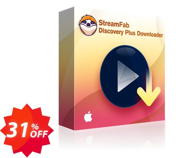 StreamFab Discovery Plus Downloader for MAC Coupon code 31% discount 