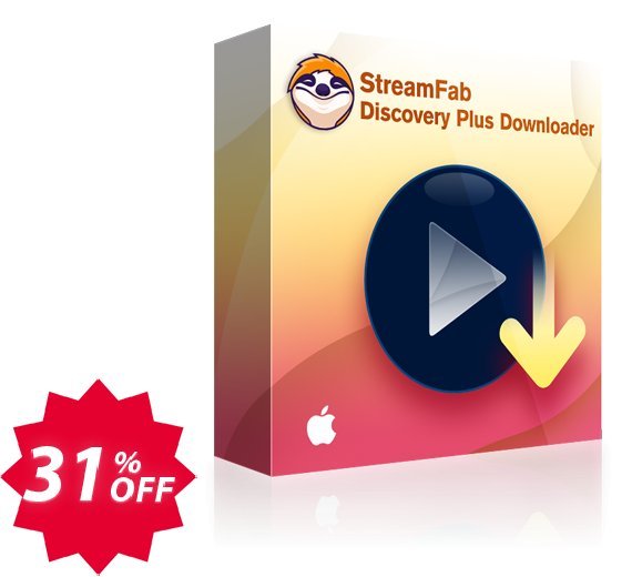 StreamFab Discovery Plus Downloader for MAC Lifetime Coupon code 31% discount 