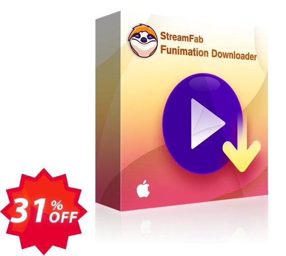 StreamFab Funimation Downloader PRO for MAC Coupon code 31% discount 