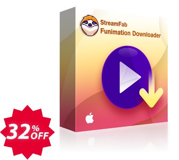 StreamFab Funimation Downloader PRO for MAC, Monthly  Coupon code 32% discount 