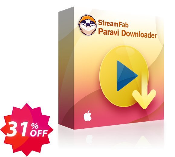StreamFab Paravi PRO for MAC Lifetime Coupon code 31% discount 