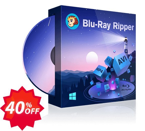 DVDFab Blu-ray Ripper Lifetime Coupon code 40% discount 