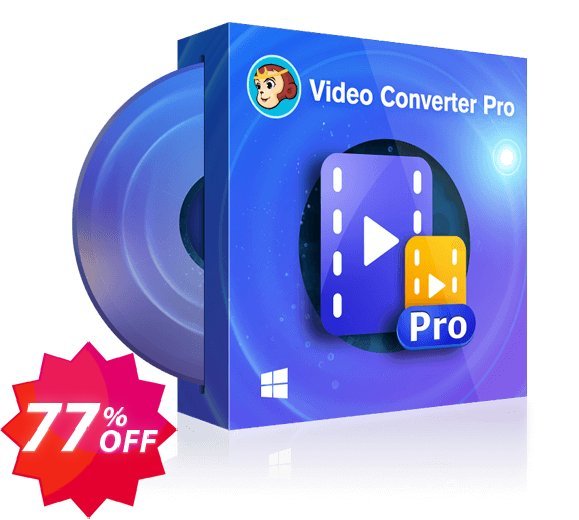 DVDFab Video Converter PRO Coupon code 77% discount 