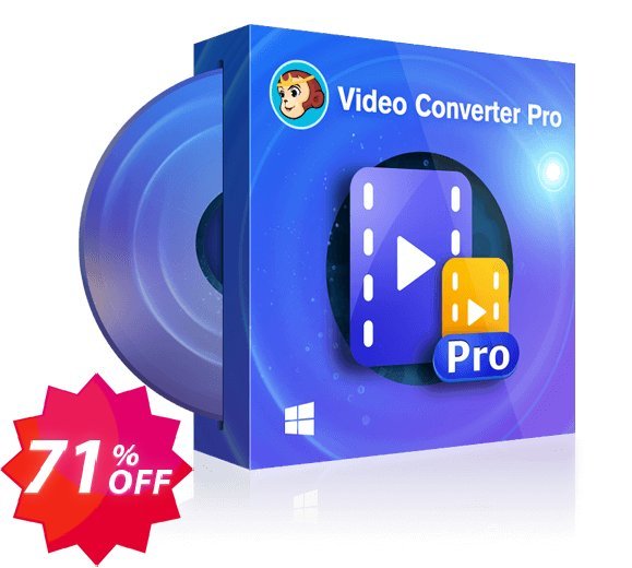 DVDFab Video Converter PRO, Yearly Plan  Coupon code 71% discount 