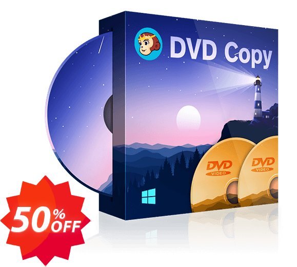 DVDFab DVD Copy Lifetime Plan Coupon code 50% discount 