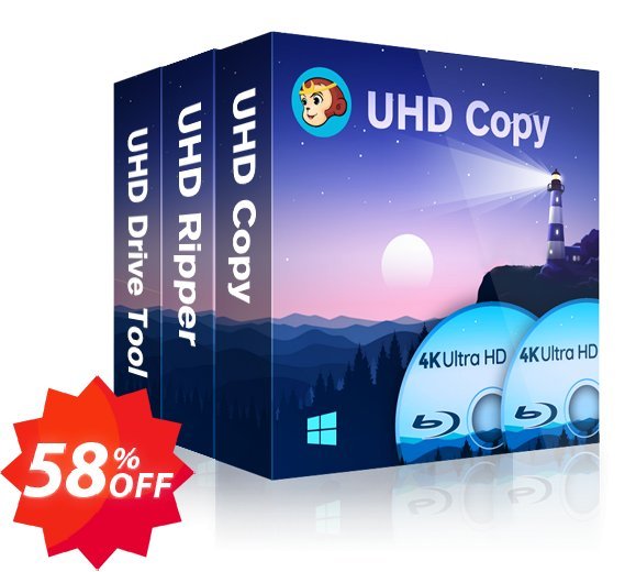 DVDFab UHD Suite Coupon code 58% discount 