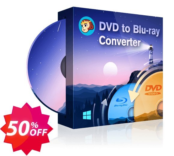 DVDFab DVD to Blu-ray Converter Coupon code 50% discount 