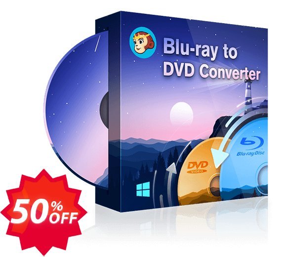 DVDFab Blu-ray to DVD Converter Coupon code 50% discount 