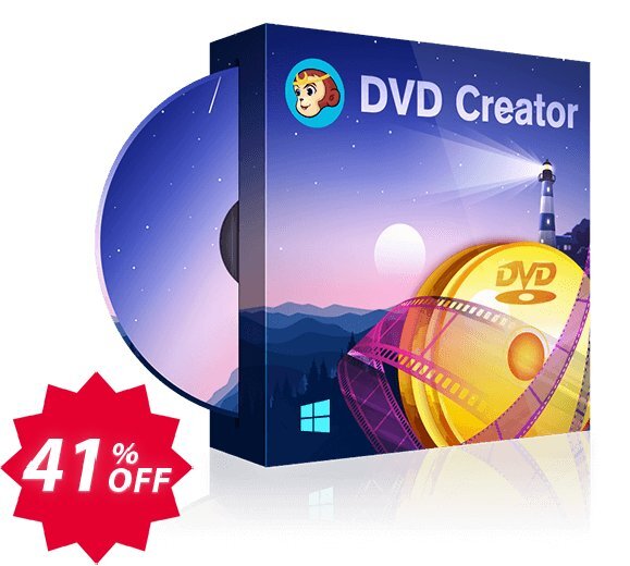 DVDFab DVD Creator Coupon code 41% discount 