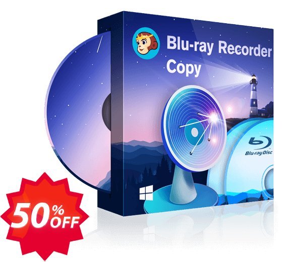 DVDFab Blu-ray Recorder Copy Coupon code 50% discount 