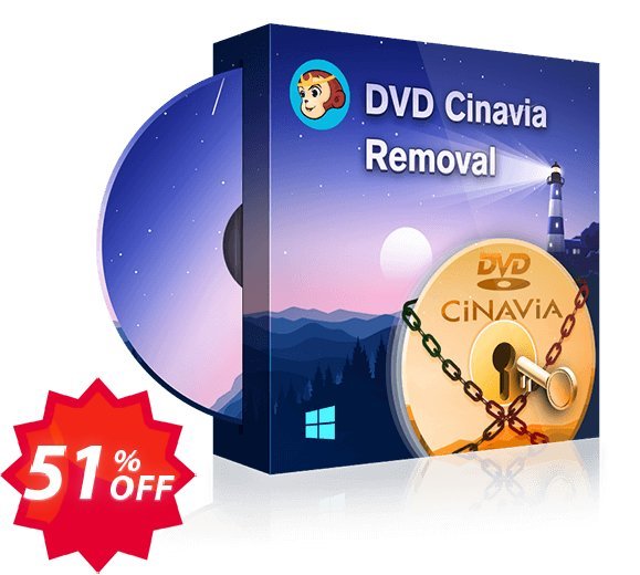 DVDFab DVD Cinavia Removal Coupon code 51% discount 