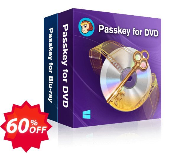 Passkey for DVD & Blu-ray Coupon code 60% discount 