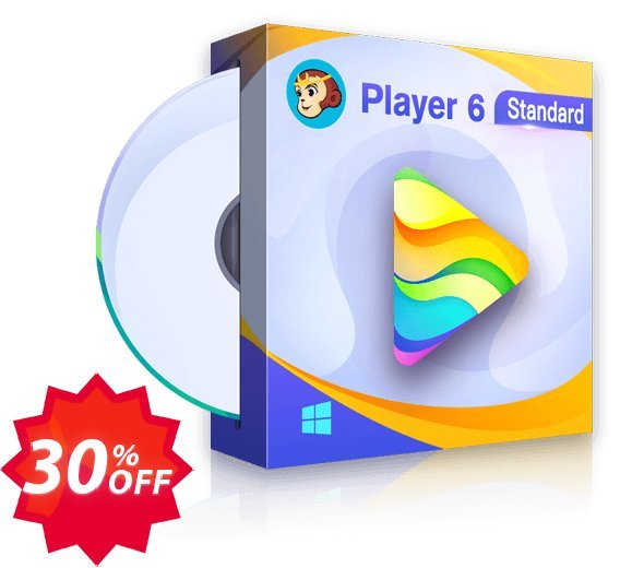 DVDFab Player 6 Standard Coupon code 30% discount 