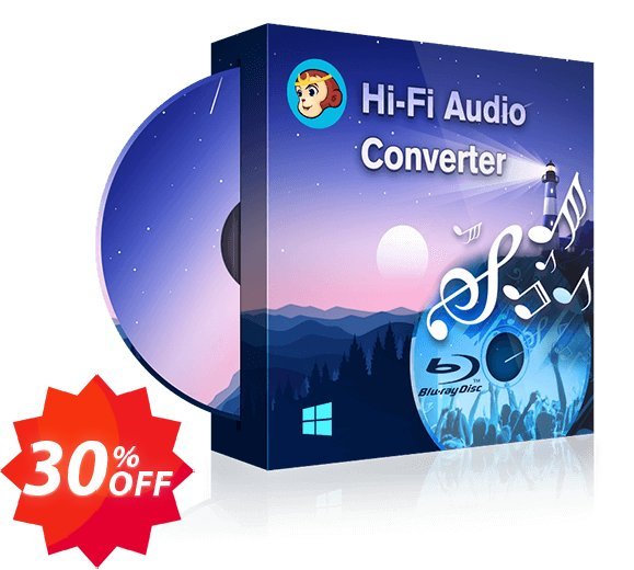 DVDFab Hi-Fi Audio Converter Coupon code 30% discount 