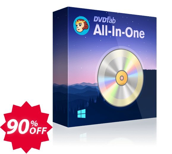 DVDFab All-In-One Lifetime Coupon code 90% discount 