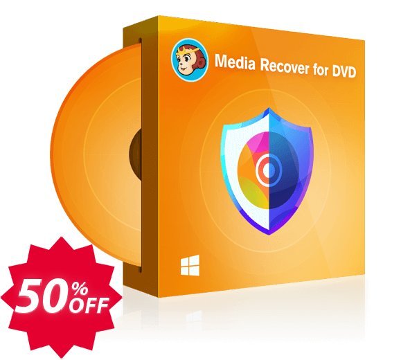 DVDFab Media Recover for DVD Coupon code 50% discount 