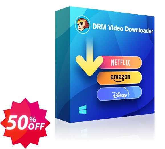 StreamFab DRM Video Downloader Coupon code 50% discount 