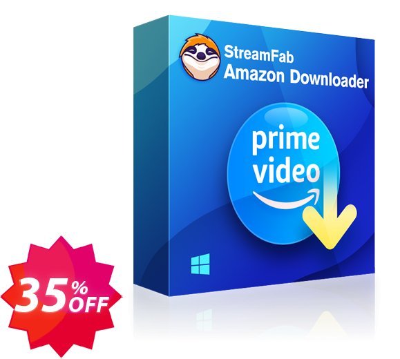 StreamFab Amazon Downloader, Yearly Plan  Coupon code 35% discount 