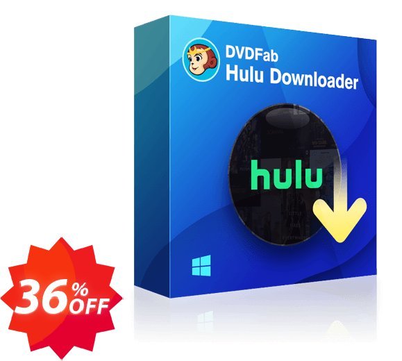 StreamFab Hulu Downloader Coupon code 36% discount 