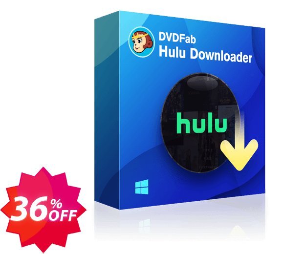 StreamFab Hulu Downloader Coupon code 36% discount 