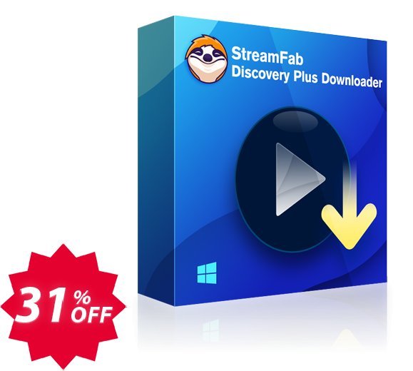StreamFab Discovery Plus Downloader Coupon code 31% discount 