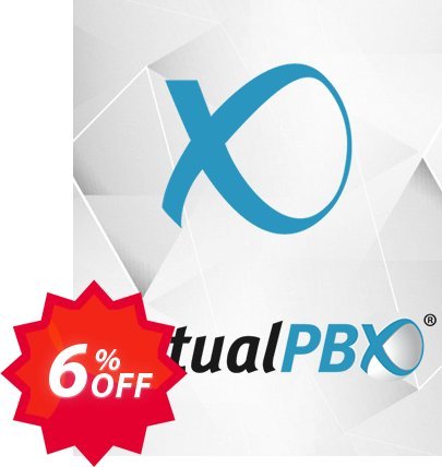 VirtualPBX 300, Unlimited Users  Coupon code 6% discount 