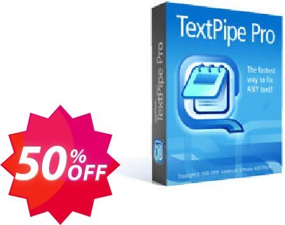 TextPipe Pro MultiCPU/App Server Plan, +1 Yr Maint  Coupon code 50% discount 