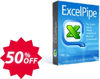 ExcelPipe File Server Plan, +1 Yr Maintenance  Coupon code 50% discount 