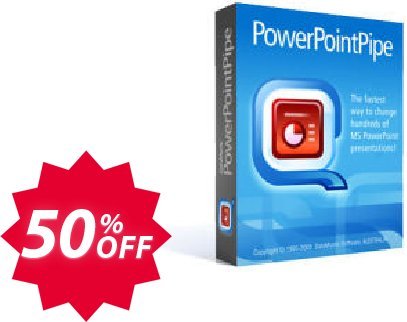 PowerPointPipe Floating Plan, +1 Yr Maintenance  Coupon code 50% discount 