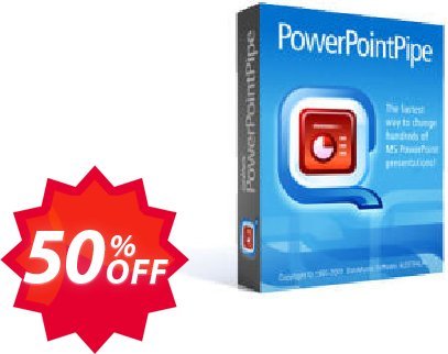 PowerPointPipe Lite Portable, +1 Yr Maintenance  Coupon code 50% discount 