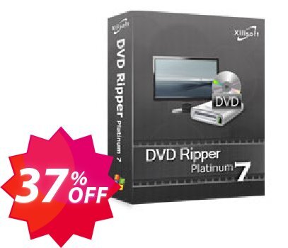 Xilisoft DVD Ripper Platinum Coupon code 37% discount 