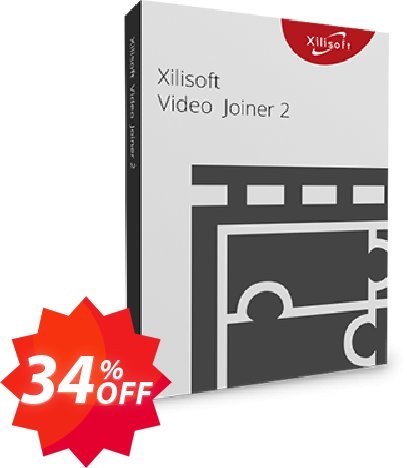 Xilisoft Video Joiner Coupon code 34% discount 