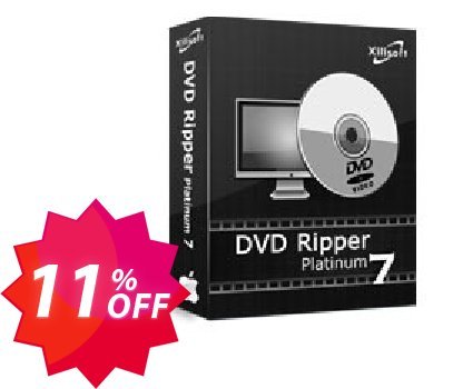 Xilisoft DVD Ripper Platinum for MAC Coupon code 11% discount 
