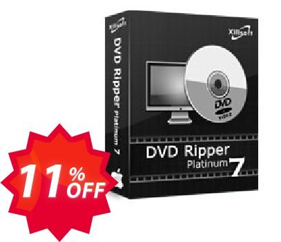 Xilisoft DVD Ripper Platinum for MAC Coupon code 11% discount 