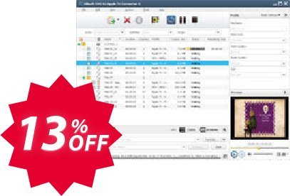 Xilisoft DVD to Apple TV Converter Coupon code 13% discount 