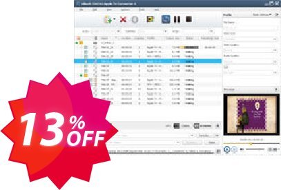 Xilisoft DVD to Apple TV Converter Coupon code 13% discount 