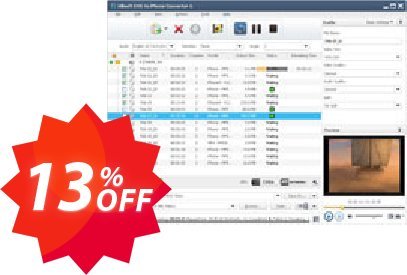 Xilisoft DVD to iPhone Converter Coupon code 13% discount 
