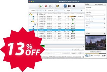Xilisoft DVD to iPhone Converter for MAC Coupon code 13% discount 