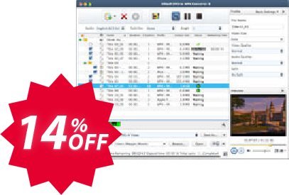 Xilisoft DVD to MP4 Converter for MAC Coupon code 14% discount 