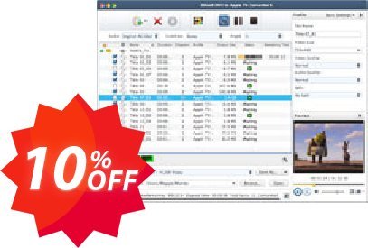 Xilisoft DVD to Apple TV Converter for MAC Coupon code 10% discount 