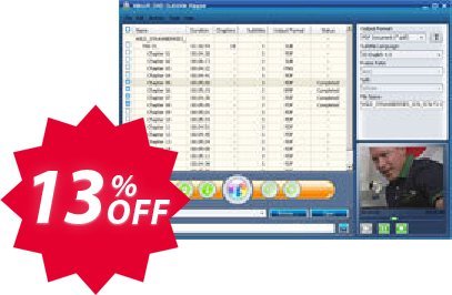 Xilisoft DVD Subtitle Ripper Coupon code 13% discount 