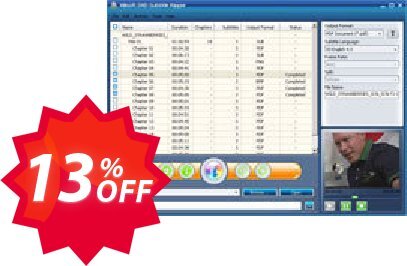 Xilisoft DVD Subtitle Ripper Coupon code 13% discount 