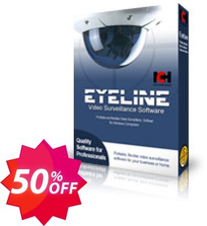 Eyeline Video Surveillance Software, Single Camera  Coupon code 50% discount 