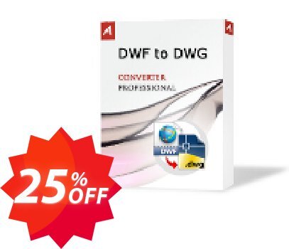 AutoDWG DWF to DWG Converter Pro Coupon code 25% discount 